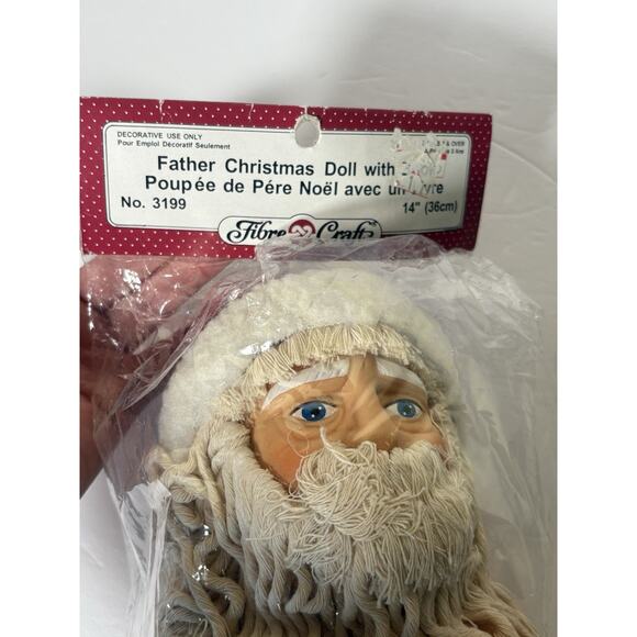Santa Claus Fibre Craft Father Christmas Doll & Crochet Instructions 31996R - Picture 5 of 11